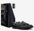 Michener™ Luxe Classic Black Tassel Loafers