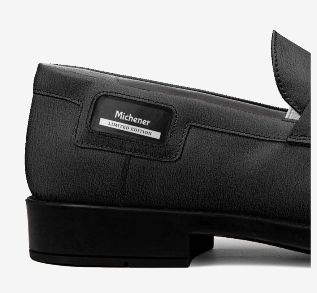 Michener™ Luxe Classic Black Tassel Loafers