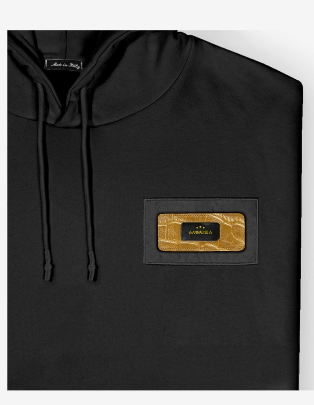 ☆Annalise☆™ Luxury Blaque & Gold Hoodie