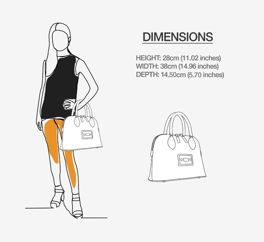Jennifer Michener™ Signature Luxe Yellow & White Handbag