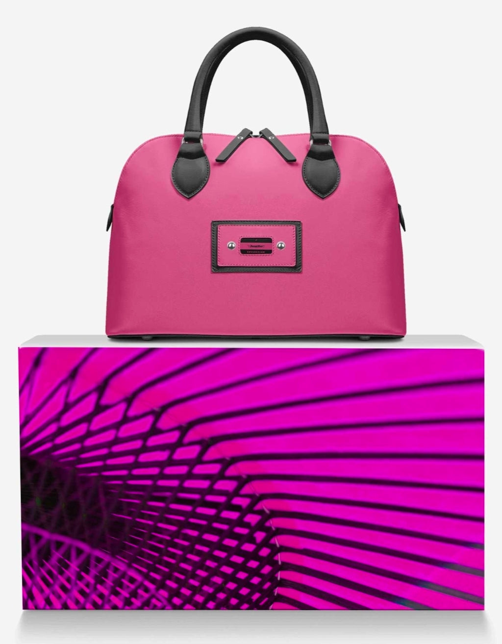 ♡Jennifer♡™ Signature Luxe Pink & Blaque Handbag