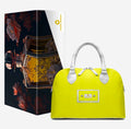 Jennifer Michener™ Signature Luxe Yellow & White Handbag
