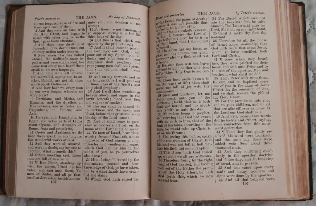 Antique 1800's Bible