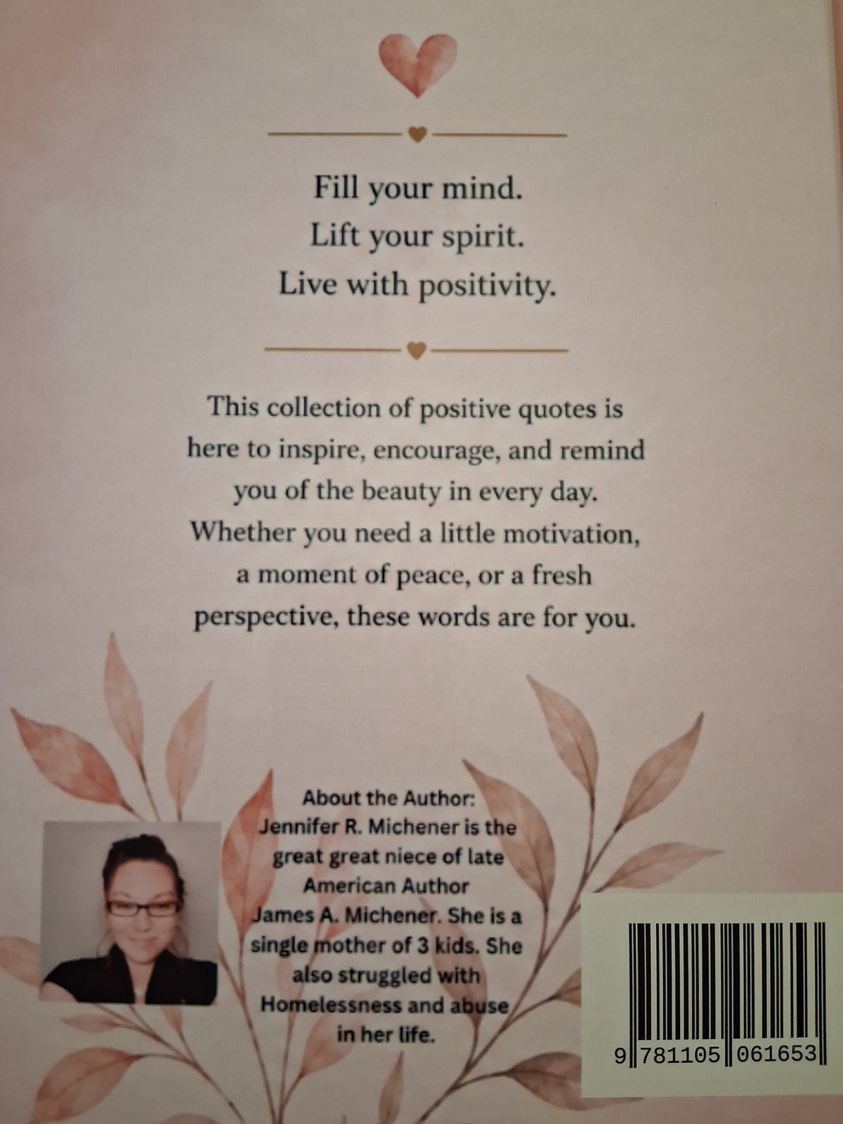 Positive quotes by Jennifer R. Michener