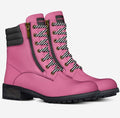 ♡Jennifer♡™ Collection Luxe Pink & Blaque High Top Boots