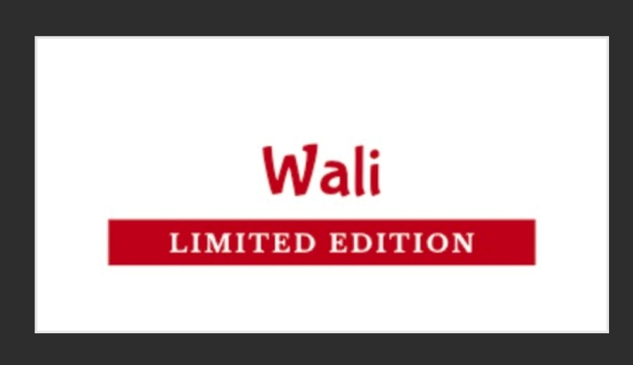 Wali™ Luxe Red & Blaque Limited Edition High Top Sneakers