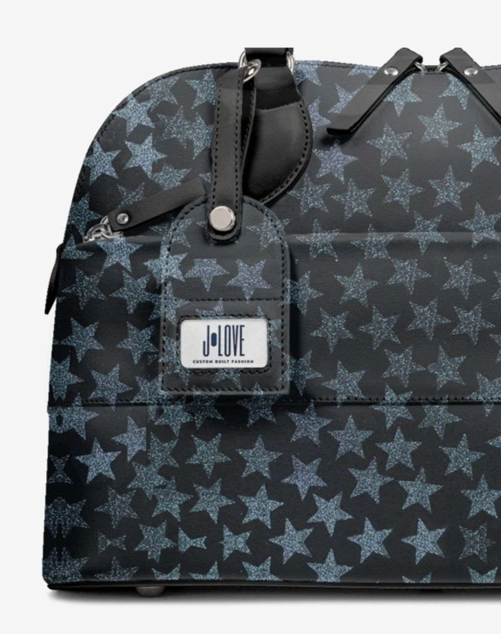 J•LOVE™ Limited Edition Luxe Star Print Eco-Bio Premium Leather Handbag