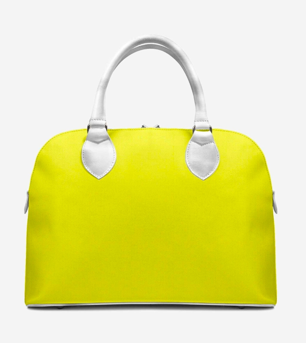 Jennifer Michener™ Signature Luxe Yellow & White Handbag